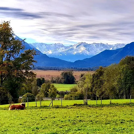 דירה Ammergauer Vier Jahreszeiten
